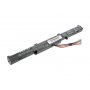 Asus N552VW-FY083T akkumulátorok Mitsu 2200 mAh (32 Wh), 4 cikkek Li-Ion 14.4V (14.8V)