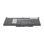 Dell Latitude 12 (7290) akkumulátor Mitsu 7200 mAh (53 Wh), 4 cikkek Li-Ion 7.6V (7.4V)