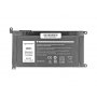 Dell 15-5568D-1645L akkumulátorok 3400 mAh (39 Wh), 4 cikkek Li-Ion 11.4V (5468), Inspiron 15 (5568) - 3400mAh