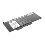 Dell Latitude 5270 akkumulátorok 6000 mAh (46 Wh), 4 cikkek Li-polymer 7.6V (7.4V)