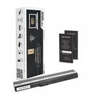 Asus N82 SERIES akkumulátorok Movano Premium 5200 mAh (58 Wh), 6 cikkeket Li-Ion 11.1V (10.8V)