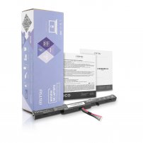 Asus R751LN-TY107H akkumulátorok Mitsu 2200 mAh (32 Wh), 4 cikkek Li-Ion 14.4V (14.8V)