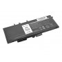 Dell Latitude 5290 akkumulátorok 6000 mAh (46 Wh), 4 cikkek Li-polymer 7.6V (7.4V)