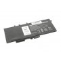 Dell Latitude 5280 akkumulátorok Mitsu 6300 mAh (47 Wh), 4 cikkek Li-Ion 7.6V (7.4V)