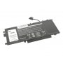 Dell Latitude 12 (5289) akkumulátorok Mitsu 4200 mAh (32 Wh), 4 cikkek Li-Ion 7.6V (7.4V)