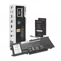 Dell kompatibilis 0CFX97 akkumulátor Movano Premium 7270 mAh (55 Wh), 4 cikkek Li-Ion 7.6V (7.4V)