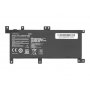 Asus A556 akkumulátor Mitsu 4100 mAh (31 Wh), 2 cikkek Li-polymer 7.6V (7.4V)