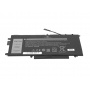 Dell Latitude 12 (5289) akkumulátor Mitsu 7300 mAh (55 Wh), 4 cikkek Li-Ion 7.6V (7.4V) (7300mAh)