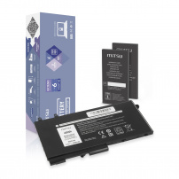 Dell Latitude 15 5510 (0WD19) akkumulátor Mitsu 4000 mAh (46 Wh), 3 cikkek Li-polymer 11.4V