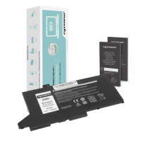 Dell kompatibilis 05R42 akkumulátor 2600 mAh (30 Wh), 3 cikkek Li-polymer 11.4V