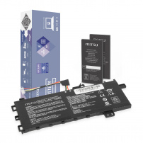 kompatibilis C21N1818-1 akkumulátor Mitsu 4150 mAh (32 Wh), 2 cikkek Li-polymer 7.6V (7.4V)